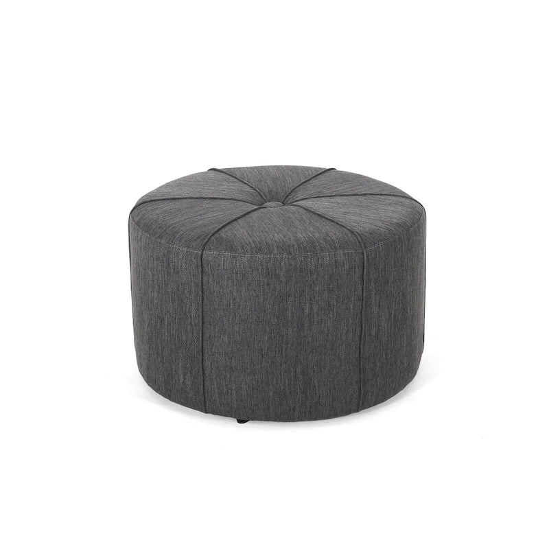 Pouf rond rembourré Birdsong par