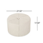 Pouf rond rembourré Birdsong par