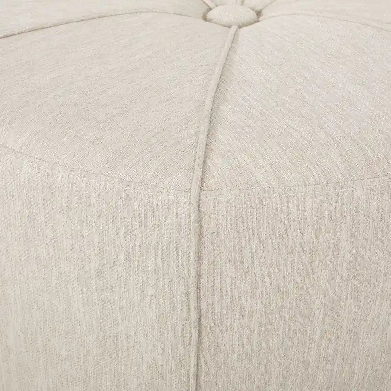 Pouf rond rembourré Birdsong par