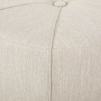Pouf rond rembourré Birdsong par