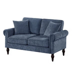 Canapé deux places Igny en chenille traditionnelle avec coussins multiples par Furniture of America