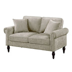 Canapé deux places Igny en chenille traditionnelle avec coussins multiples par Furniture of America