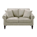 Canapé deux places Igny en chenille traditionnelle avec coussins multiples par Furniture of America