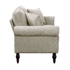 Canapé deux places Igny en chenille traditionnelle avec coussins multiples par Furniture of America