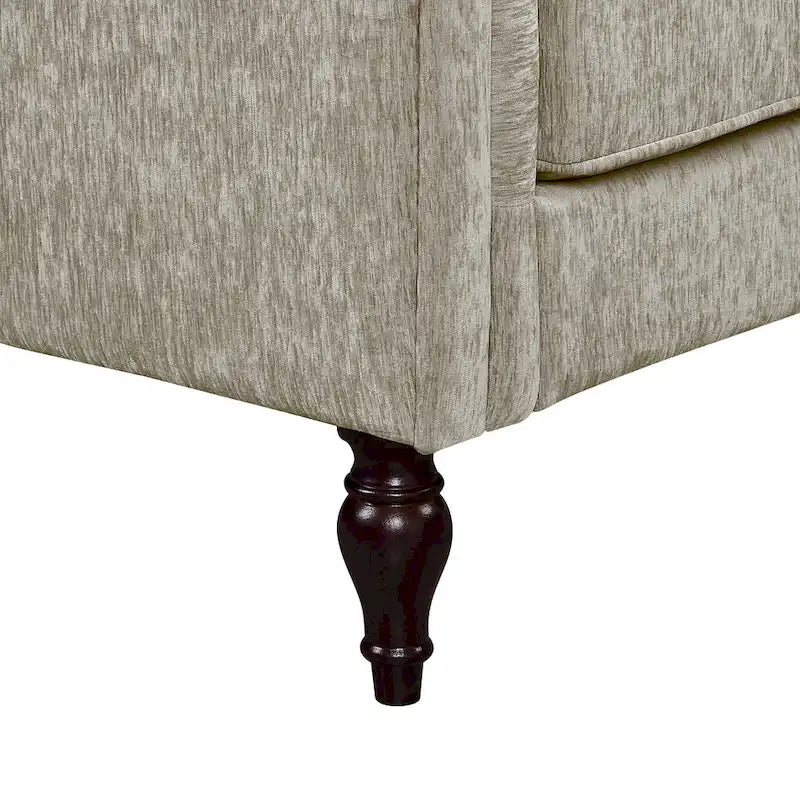 Canapé deux places Igny en chenille traditionnelle avec coussins multiples par Furniture of America