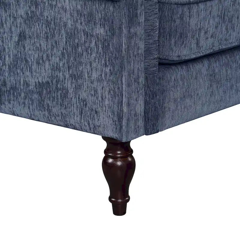 Canapé deux places Igny en chenille traditionnelle avec coussins multiples par Furniture of America