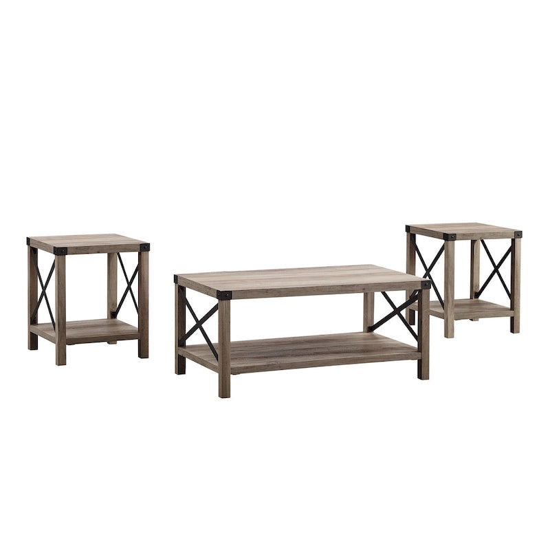 Ensemble table basse et tables d'appoint 3 pièces Middlebrook