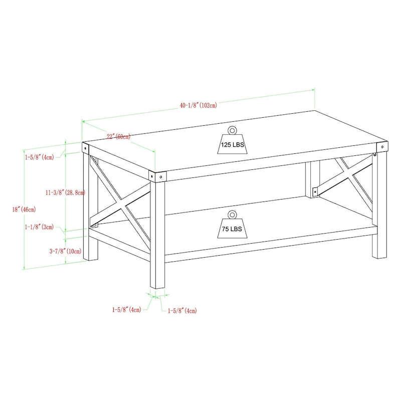 Ensemble table basse et tables d'appoint 3 pièces Middlebrook
