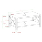 Ensemble table basse et tables d'appoint 3 pièces Middlebrook