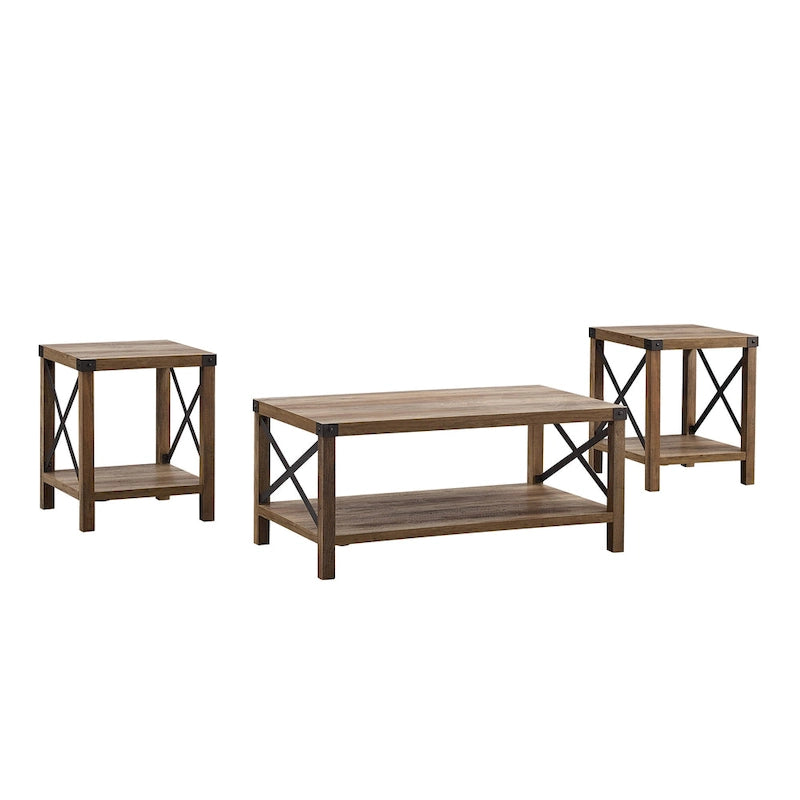 Ensemble table basse et tables d'appoint 3 pièces Middlebrook