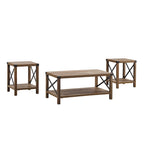 Ensemble table basse et tables d'appoint 3 pièces Middlebrook