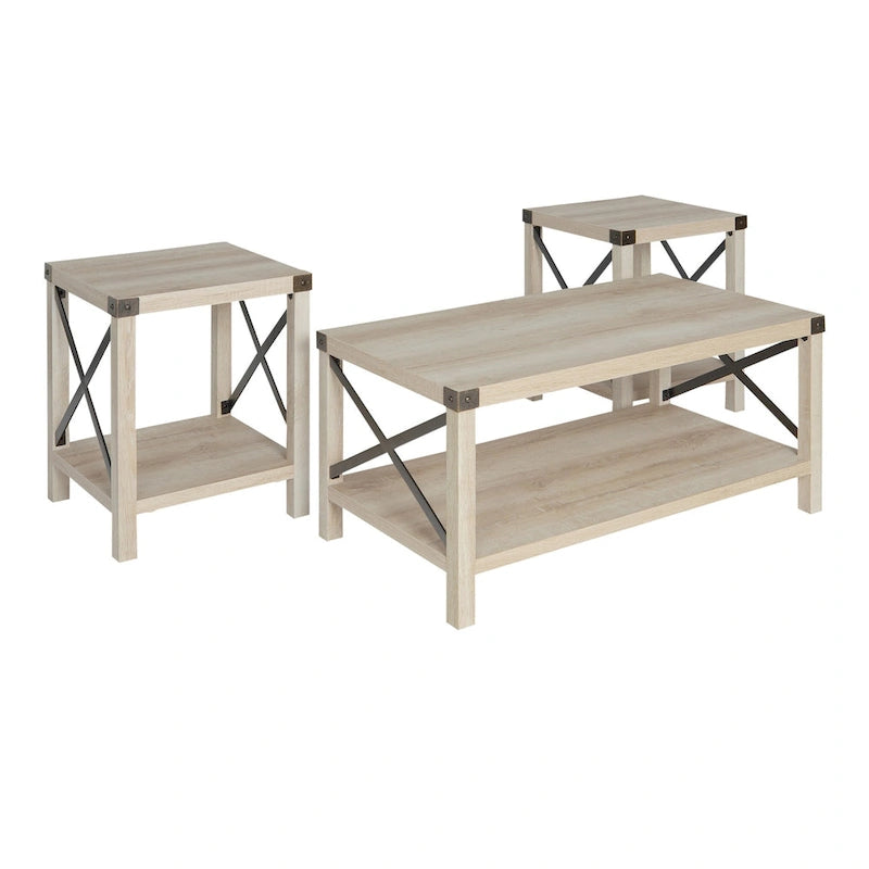 Ensemble table basse et tables d'appoint 3 pièces Middlebrook