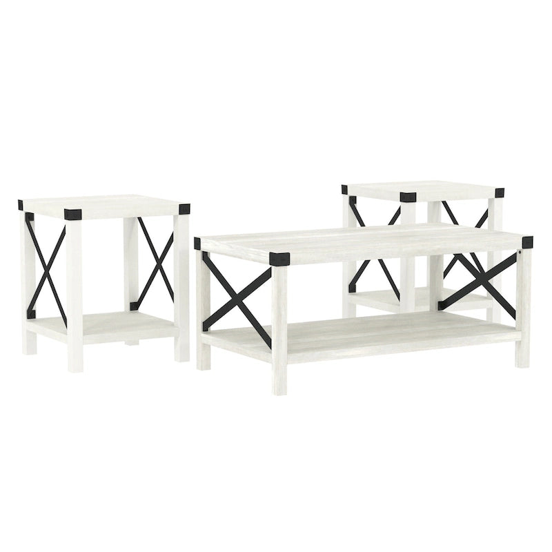 Ensemble table basse et tables d'appoint 3 pièces Middlebrook