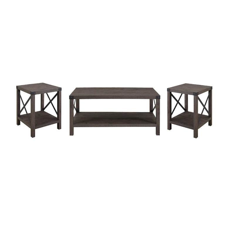 Ensemble table basse et tables d'appoint 3 pièces Middlebrook