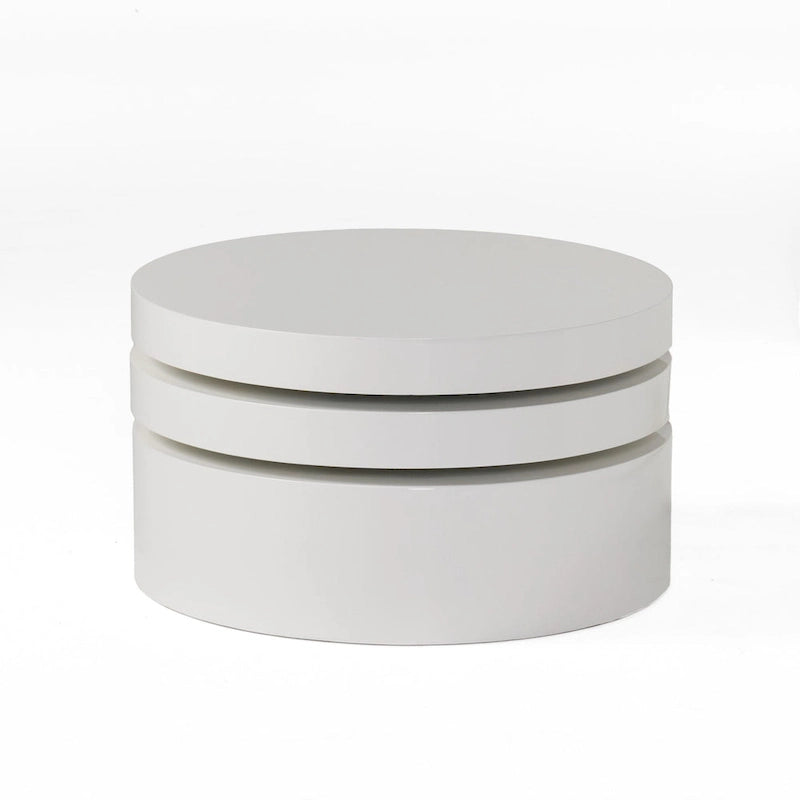 Petite table basse ovale pivotante Mod par