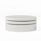 Petite table basse ovale pivotante Mod par
