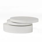 Petite table basse ovale pivotante Mod par
