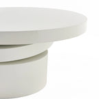 Petite table basse ovale pivotante Mod par