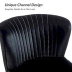 Monica, fauteuil d'appoint moderne capitonné 22W avec pieds dorés par