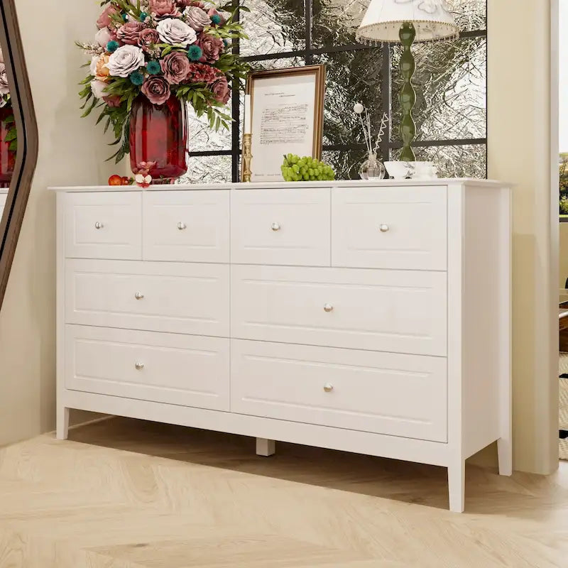 Commode de luxe multi-tiroirs en MDF : solution de rangement moderne pour la maison