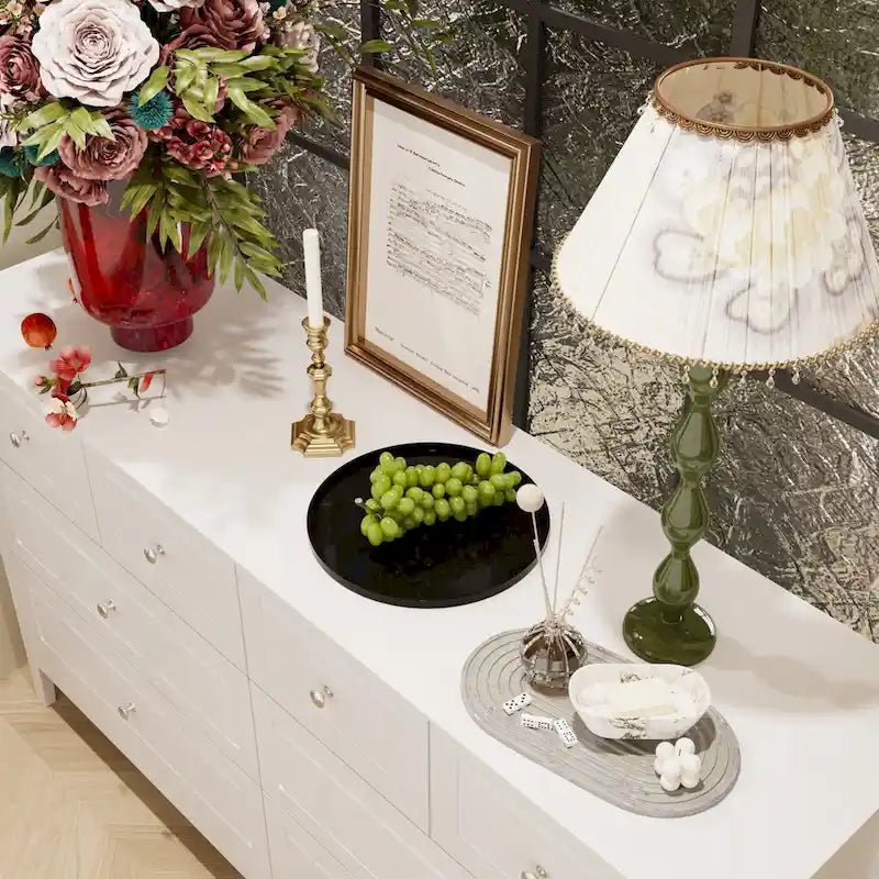 Commode de luxe multi-tiroirs en MDF : solution de rangement moderne pour la maison