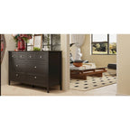 Commode de luxe multi-tiroirs en MDF : solution de rangement moderne pour la maison