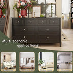 Commode de luxe multi-tiroirs en MDF : solution de rangement moderne pour la maison