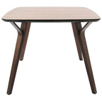 Table à manger carrée Folia style moderne du milieu du siècle