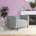 Fauteuil d'appoint rembourré une place et demie CosmoLiving Blair