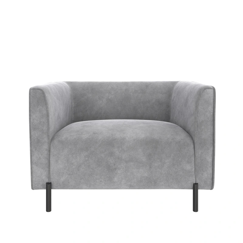 Fauteuil d'appoint rembourré une place et demie CosmoLiving Blair