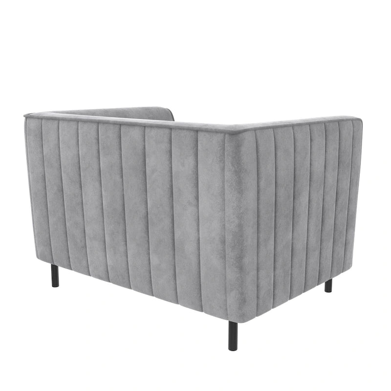 Fauteuil d'appoint rembourré une place et demie CosmoLiving Blair