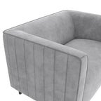 Fauteuil d'appoint rembourré une place et demie CosmoLiving Blair