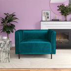 Fauteuil d'appoint rembourré une place et demie CosmoLiving Blair