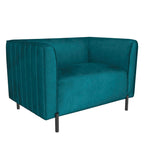 Fauteuil d'appoint rembourré une place et demie CosmoLiving Blair