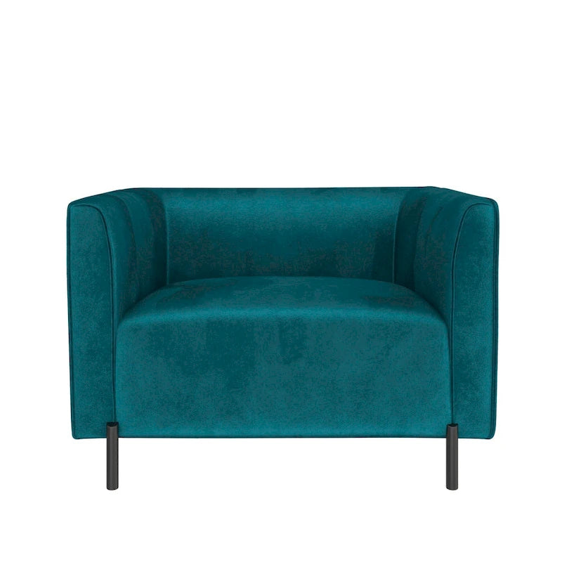 Fauteuil d'appoint rembourré une place et demie CosmoLiving Blair