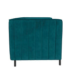 Fauteuil d'appoint rembourré une place et demie CosmoLiving Blair