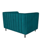 Fauteuil d'appoint rembourré une place et demie CosmoLiving Blair