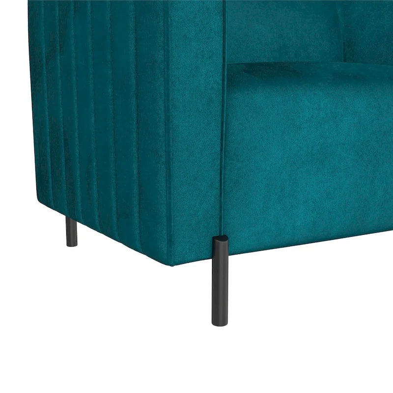 Fauteuil d'appoint rembourré une place et demie CosmoLiving Blair