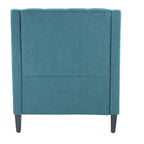 Fauteuil Club Confortable avec Repose-pieds et Oreiller