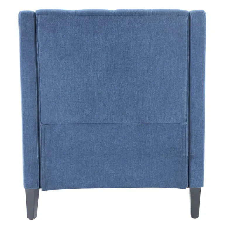 Fauteuil Club Confortable avec Repose-pieds et Oreiller
