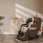 Fauteuil de massage corporel chauffant complet Ukuowu Favor-03 Plus ADV avec écran LCD, rail en S double cœur, commande par application, Shiatsu zéro gravité