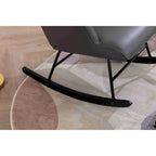 Fauteuil à bascule rembourré