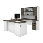 Bureau de direction Norma 71W en U ou en L avec huche