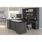 Bureau de direction Norma 71W en U ou en L avec huche