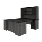 Bureau de direction Norma 71W en U ou en L avec huche
