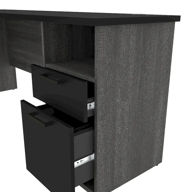 Bureau de direction Norma 71W en U ou en L avec huche
