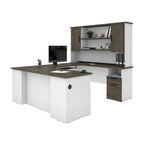 Bureau de direction Norma 71W en U ou en L avec huche