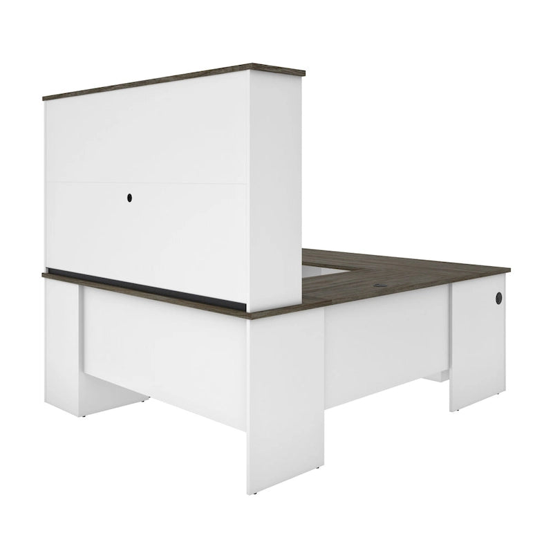 Bureau de direction Norma 71W en U ou en L avec huche