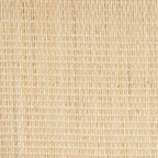 Étagère de présentation à 2 niveaux en rotin finition marron naturel Liora Bohemian