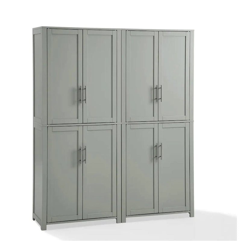 Étagères de rangement Savannah à 6 niveaux (lot de 2) - 56 l x 15 p x 67 h